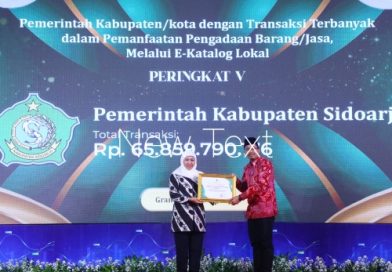 Pemkab Sidoarjo Raih E-Purchasing Award 2023