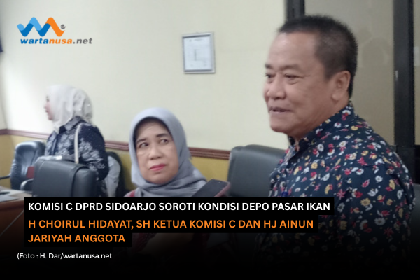 Komisi C DPRD Sidoarjo Soroti Kondisi Depo Pasar Ikan