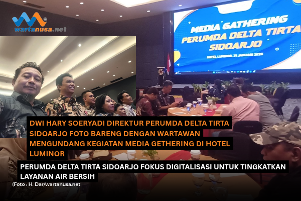 Perumda Delta Tirta Sidoarjo Fokus Digitalisasi untuk Tingkatkan Layanan Air Bersih